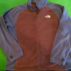 Nothface fleece zip up jacket
